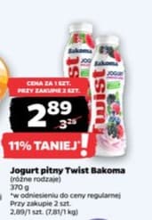 jogurt pitny malinowy
