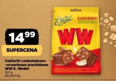 cukierki czekoladowo-orzechowe arachidowe WW