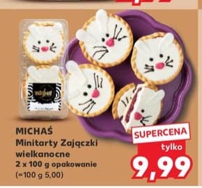 minitatry zajączki wielkanocne