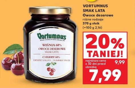 owoce deserowe wiśnia