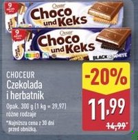 czekolada i herbatnik