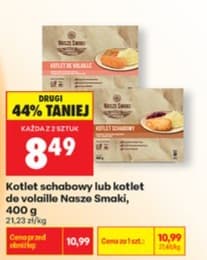 kotlet schabowy lub kotlet de volaille