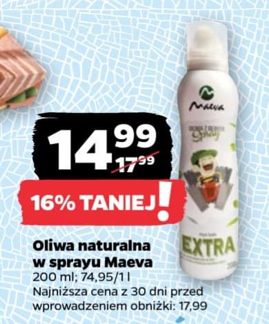 oliwa naturalna w sprayu