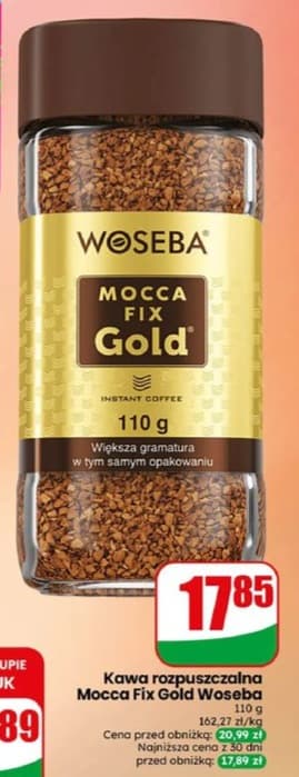 kawa rozpuszczalna Mocca Fix Gold
