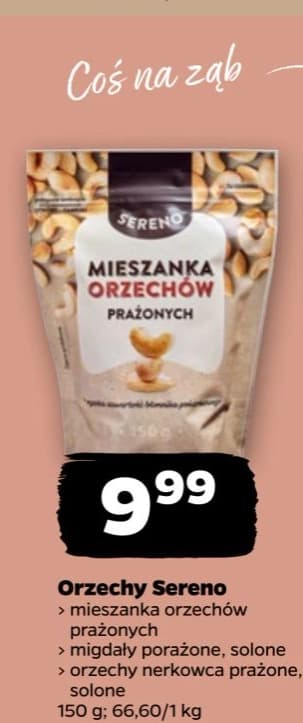 mieszanka orzechów prażonych