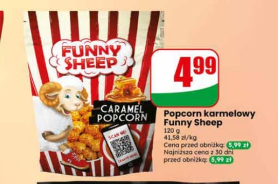 popcorn karmelowy