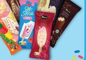 wszystkie lody na patyku
