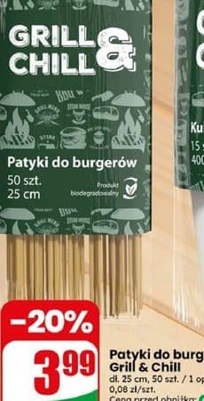 patyki do burgerów