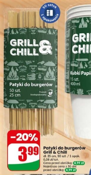 patyki do burgerów