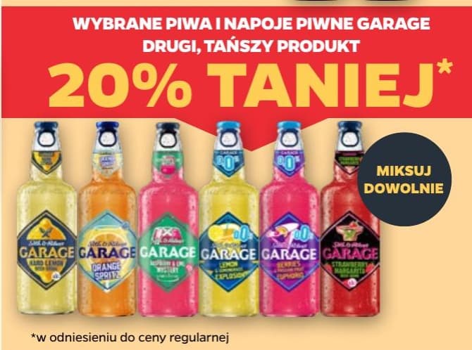 wybrane piwa i napoje piwne