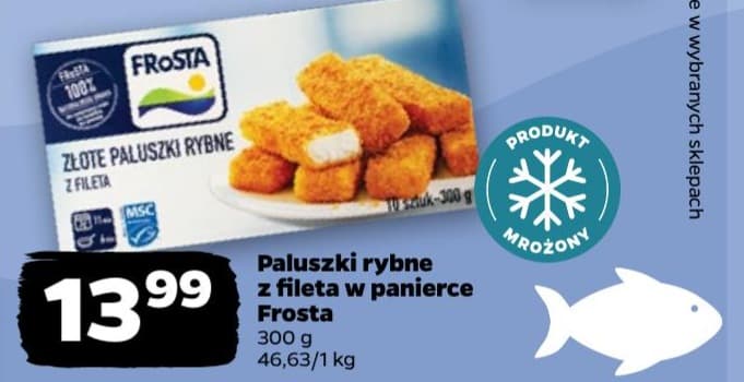 paluszki rybne z fileta w panierce