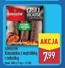 kaszanka z wątróbką i cebulką