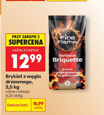 brykiet z węgla drzewnego do grillowania