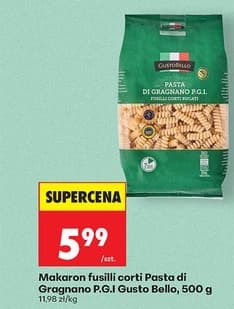 makaron fusilli corti