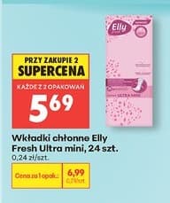 wkładki chłonne ultra mini