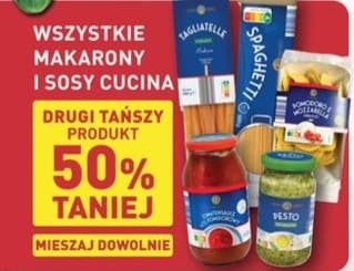 wszystkie makarony i sosy