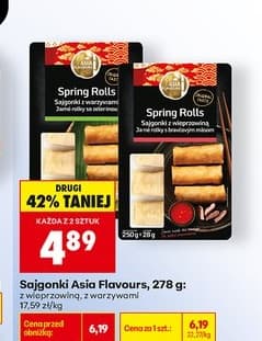 sajgonki z wieprzowiną lub z warzywami
