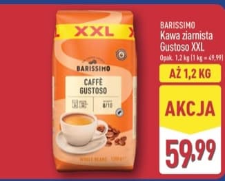 kawa ziarnista gustoso