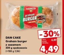 graham burger z sezamem