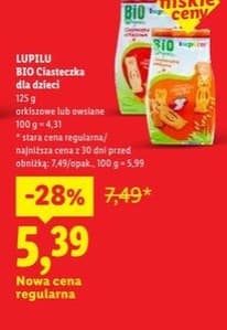 bio ciasteczka dla dzieci