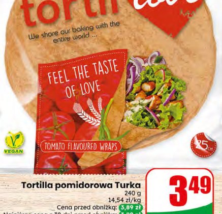 tortilla pomidorowa