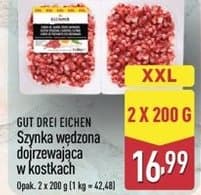 szynka wędzona dojrzewająca w kostkach