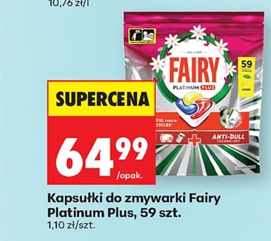 kapsułki do zmywarki platinum plus