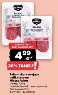 salami dojrzewające delikatesowe