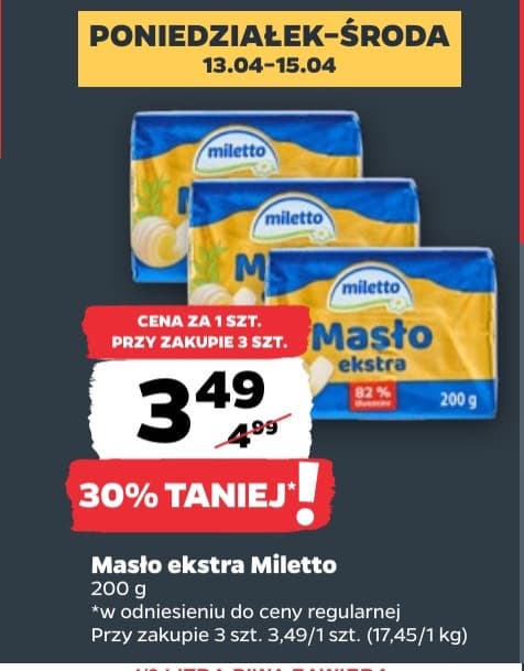 masło ekstra bez laktozy