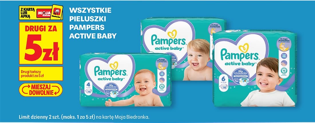 wszystkie pieluszki active baby