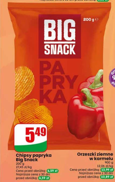 chipsy paprykowe