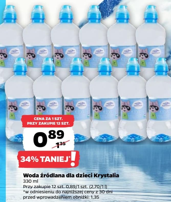 woda źródlana dla dzieci