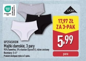 majtki damskie 2 pary