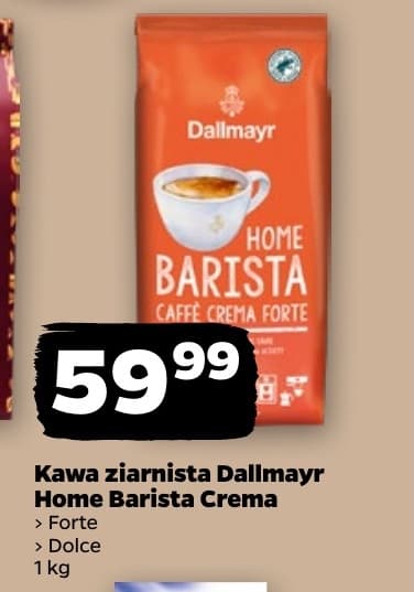 kawa ziarnista barista crema