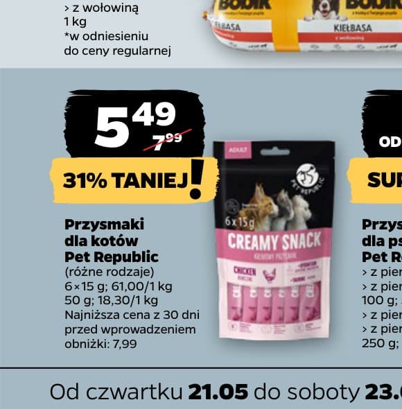 przysmaki dla kotów