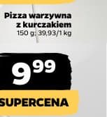 pizza warzywna z kurczakiem