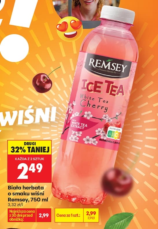 napój herbaciany wiśniowy