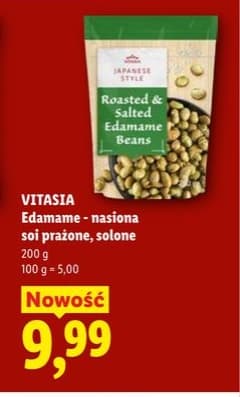 edamame prażone i solone