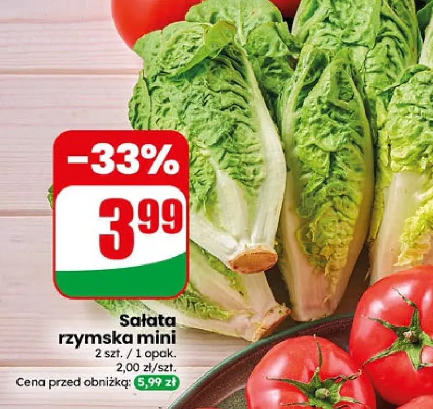 sałata rzymska mini