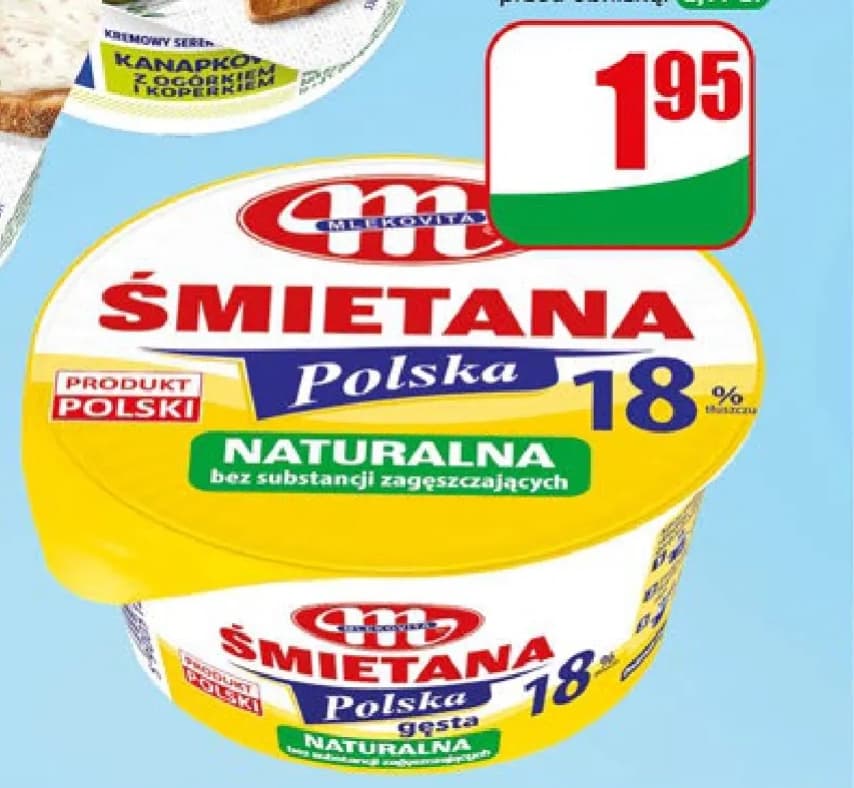 śmietana 18%