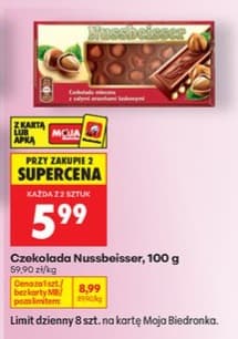 czekolada z orzechami laskowymi