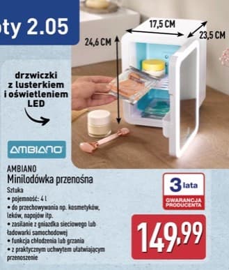 minilodówka przenośna