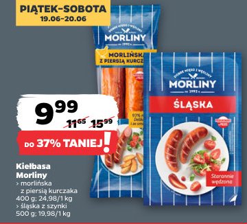 kiełbasa Morliny różne rodzaje
