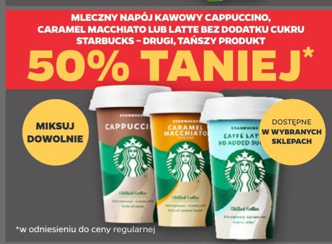 mleczny napój kawowy