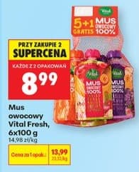 mus owocowy vital fresh