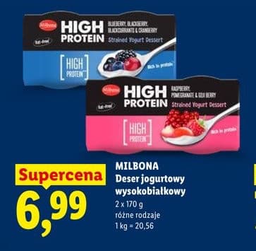 deser jogurtowy wysokobiałkowy