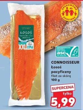 łosoś pacyficzny filet ze skórą