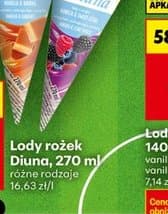 lody rożek