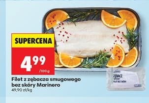 filet z zębacza smugowego bez skóry