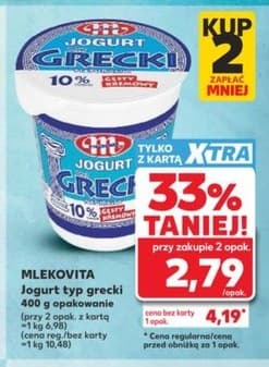 jogurt grecki 10%
